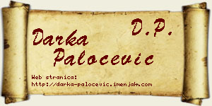 Darka Paločević vizit kartica